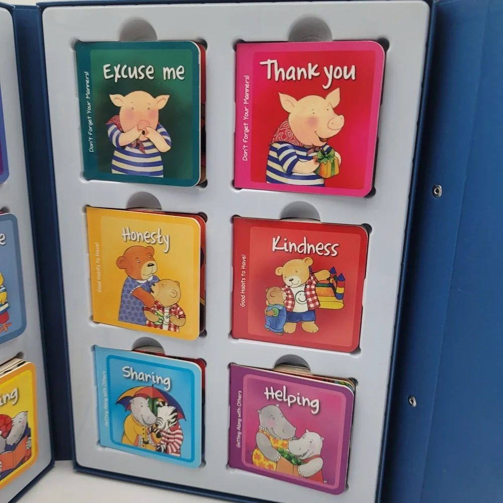 A Case of Good Manners 12 Board Book Set Sweet Cherry‎ Publishing Social Skills